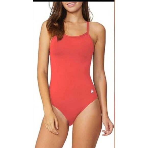 Baleaf Womens Athletic UPF 50+ One-Piece Swimsuit Size 36 Sports Swimming Beach - Picture 1 of 14